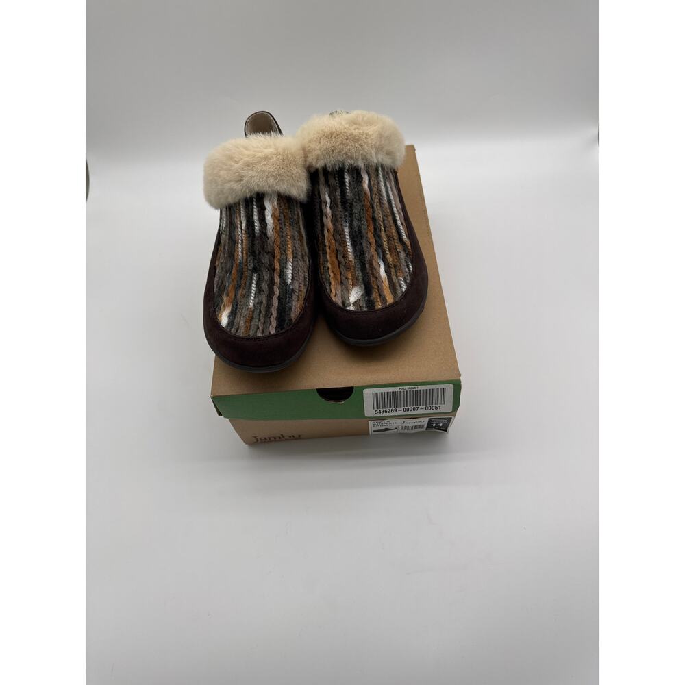 New Jambu Perla Driving Style Loafer, Brown, Women's Size 11M